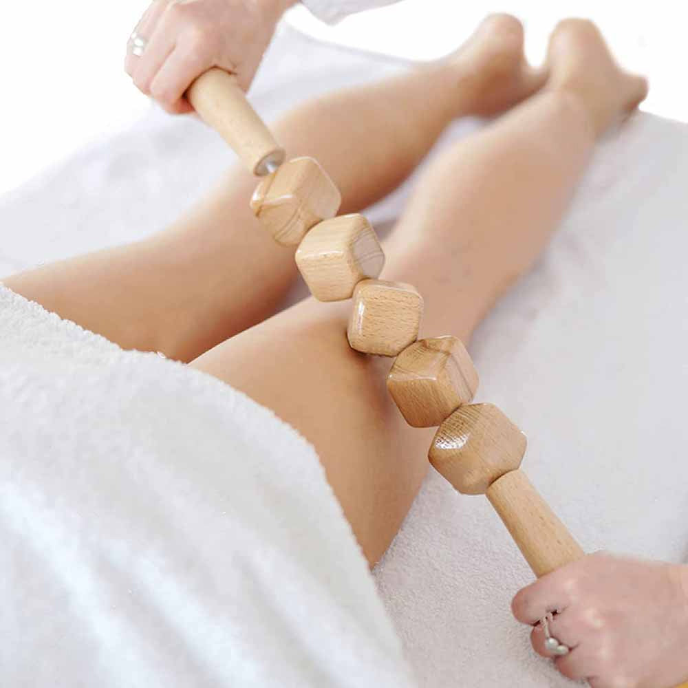 3pcs Wooden Anti-Cellulite Massage Roller
