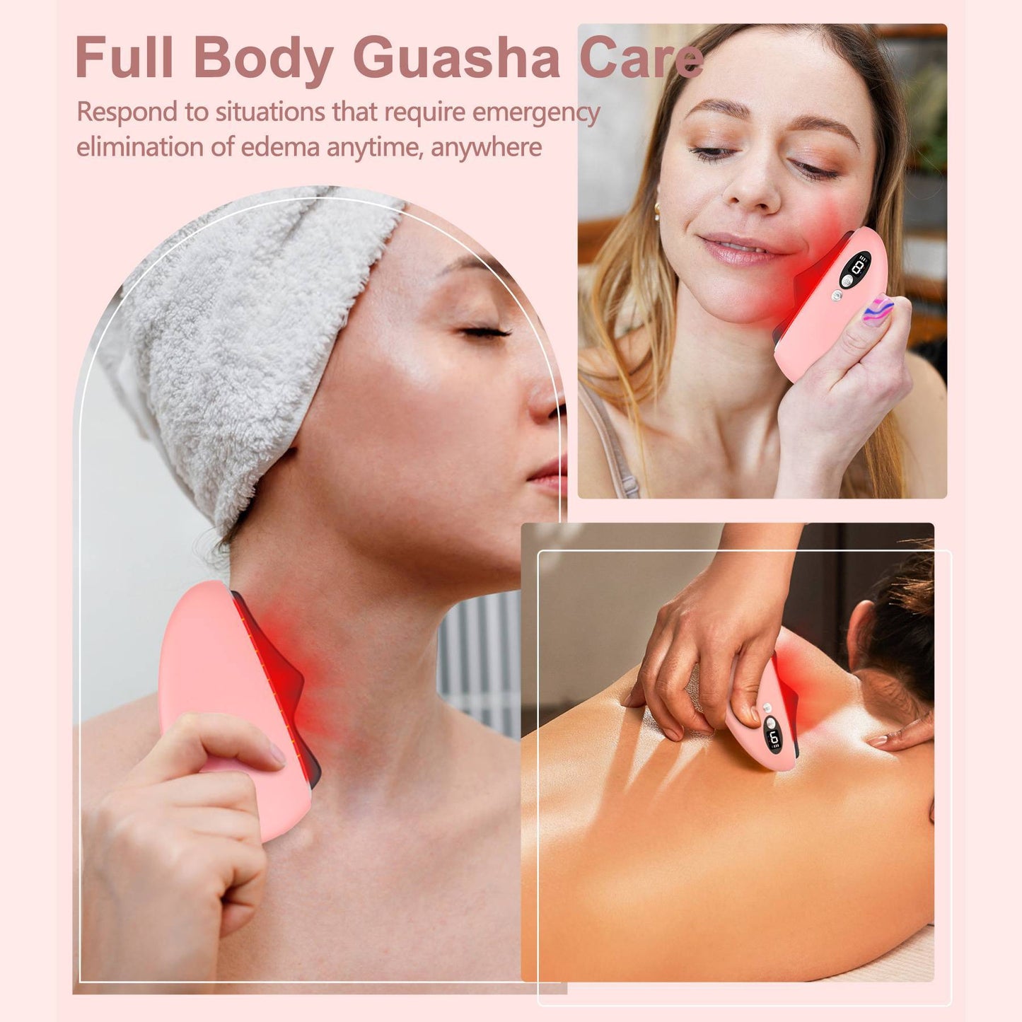 Obsidian Guasha Massage Tool
