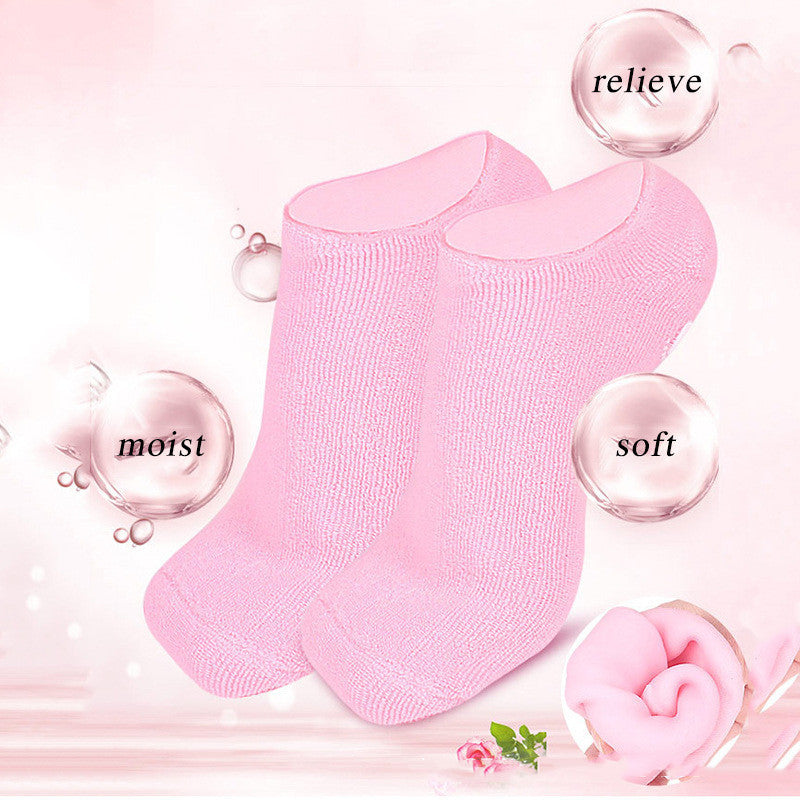 Essential Oil Moisturizing Gel Socks