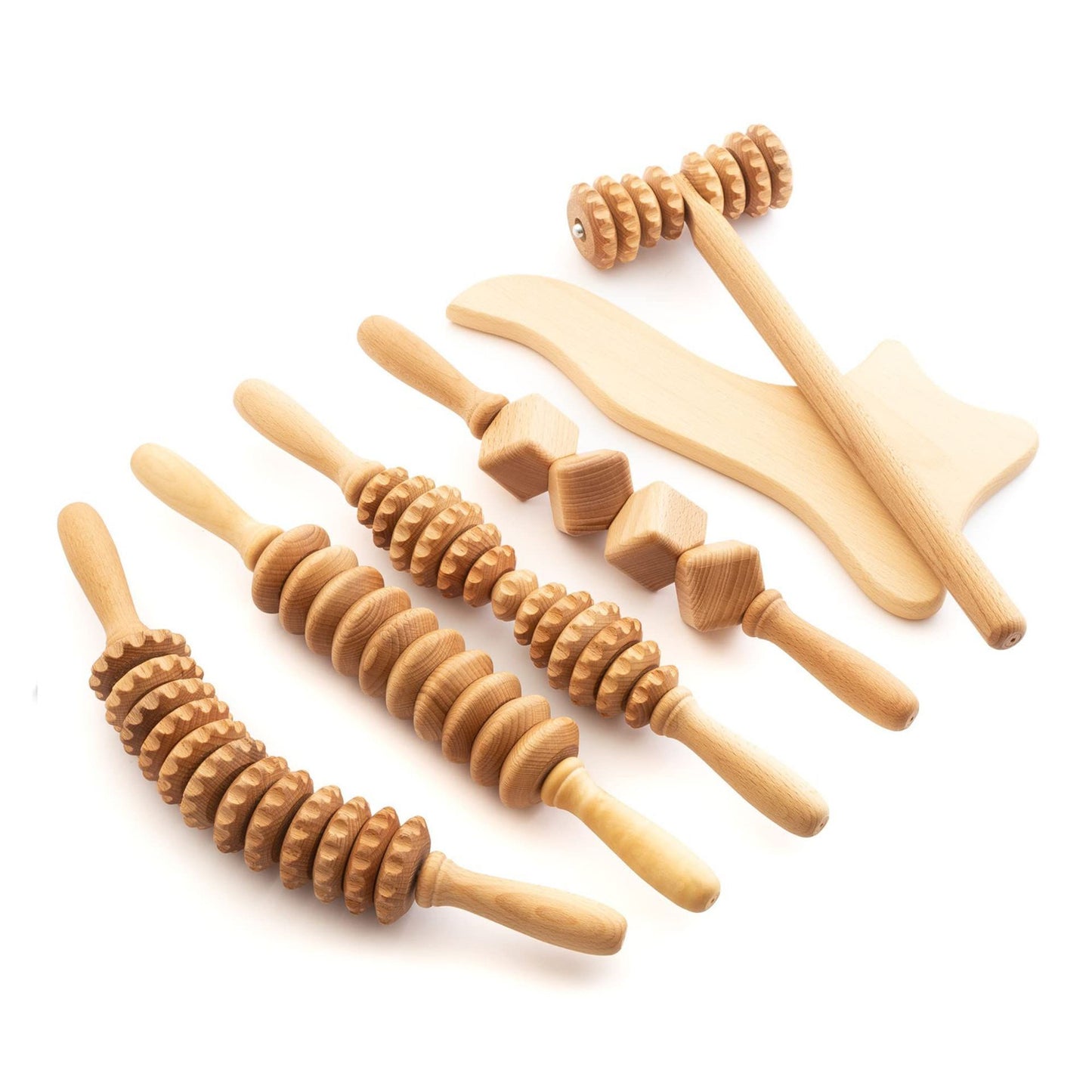 Wooden Massage Roller Suit