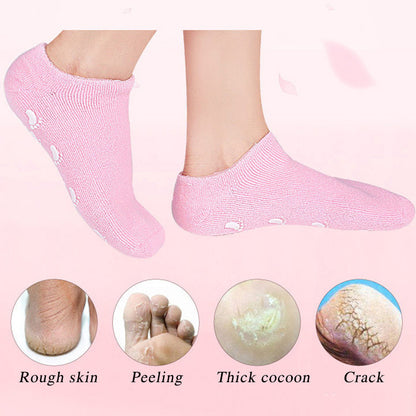 Essential Oil Moisturizing Gel Socks