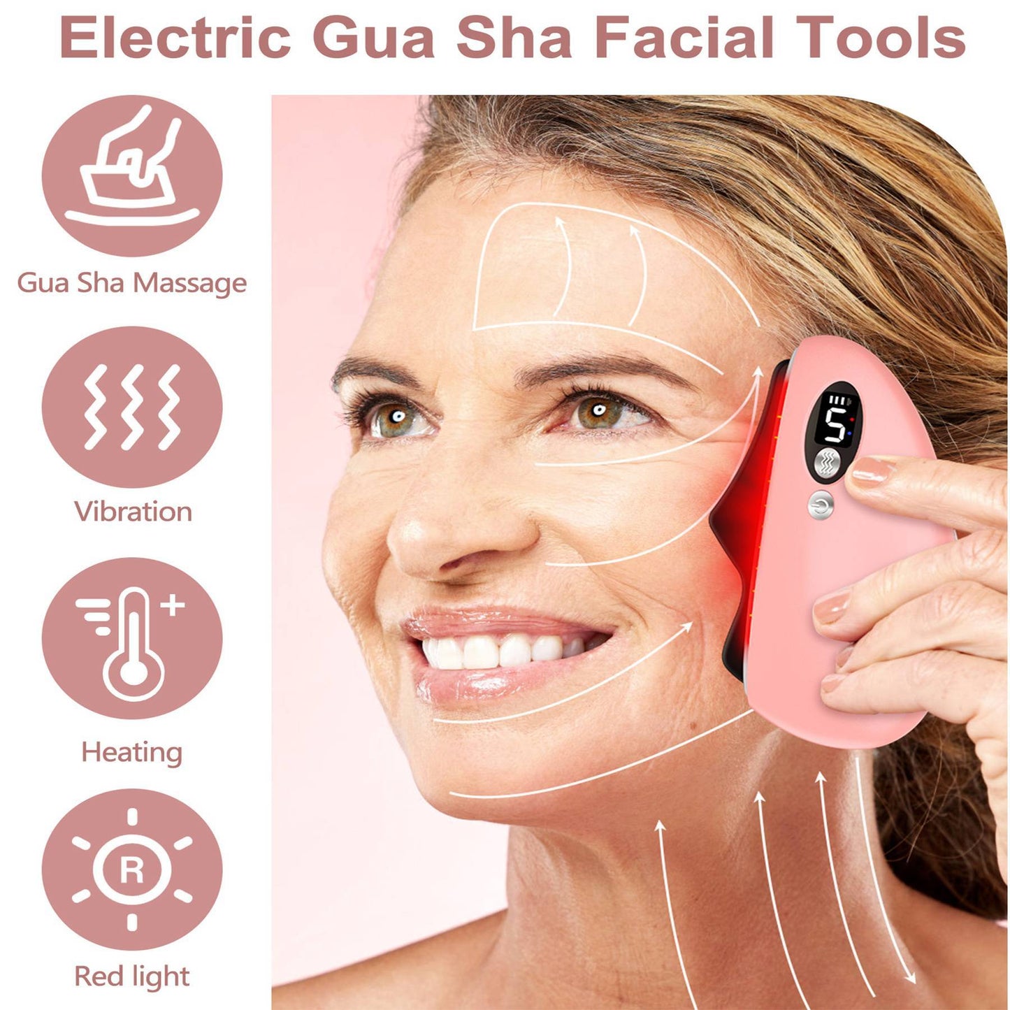Obsidian Guasha Massage Tool